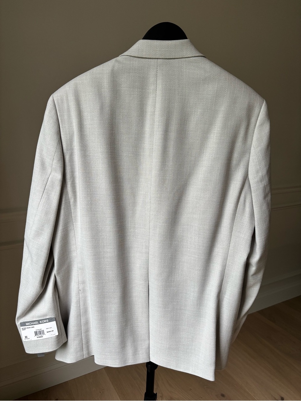 Michael Kors Light Cream Men's Sport Coat Blazer - Picture 6 of 10